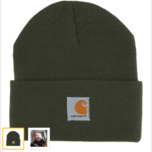 Infant Acrylic Beanie | Olive Green | Carhartt