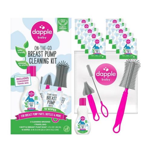 Dapple On The Go Breast Pump & Baby Bottle Cleaning Kit