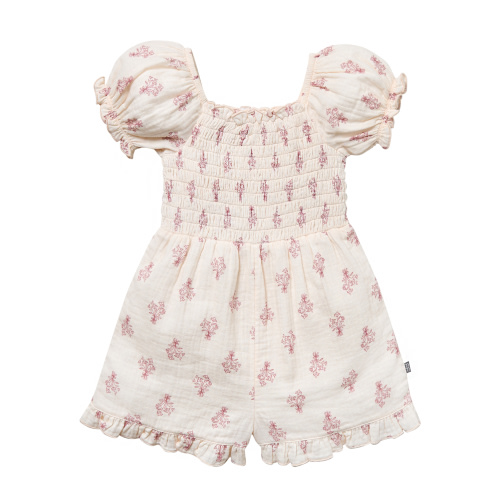 Modern Moments Toddler Girl Smocked Romper, Sizes 12M-5T