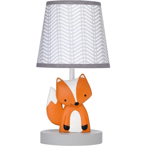 Acorn Lamp with Shade & Bulb