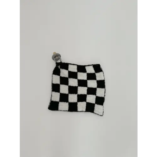 One Little Love co | Black & White Checkered | Lovey