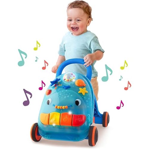 B. toys Whale Walker for Active Play – Walk 'n' Play