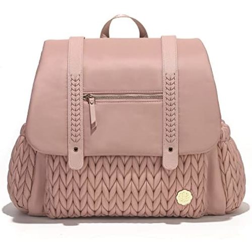 Diaper Bag BackPack Large Capacity Travel Mommy Bag Waterproof and Stylish with Changing Pad Baby Bag for Women and Girls