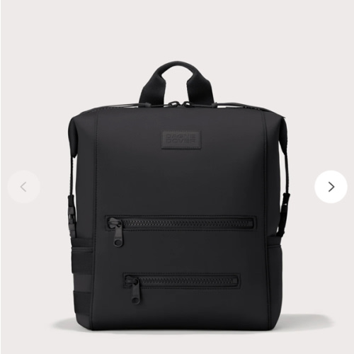 Indi Diaper Backpack in Onyx, Small