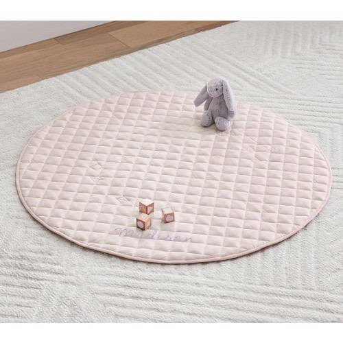 Gingham Muslin Travel Play Mat | Pottery Barn Kids