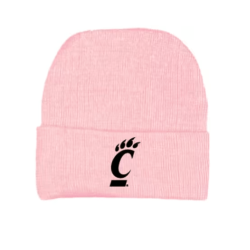 Cincinnati Bearcats PINK Solid Newborn Knit Hat - 10190054
