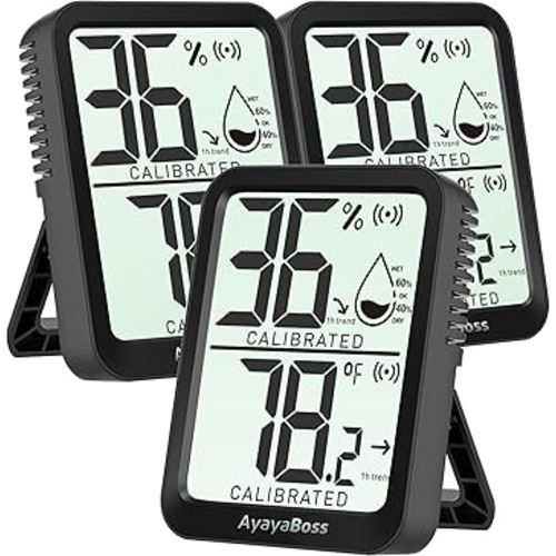 Thermometer/Hygrometer - 3pk