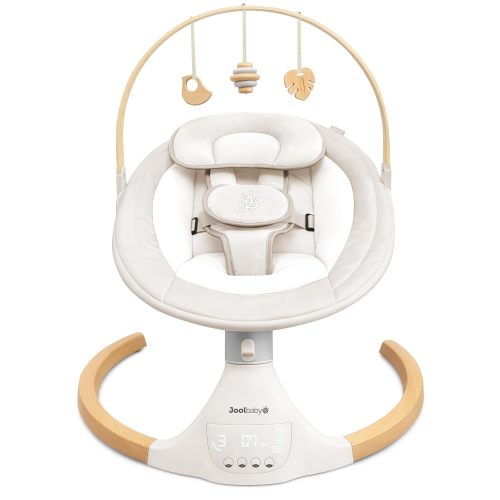 New Jool Baby Nova Nature Baby Swing with Bluetooth Music & Remote (Oatmeal)