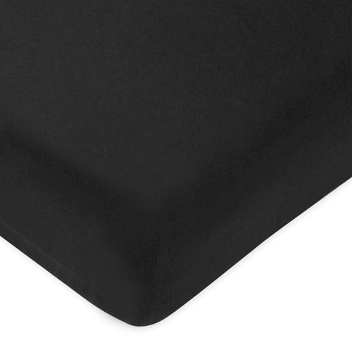 HonestBaby unisex-baby Fitted Crib Sheets Set Standard Mattress, 100% Organic Cotton Baby Boys, Girls, Neutral, 1 Pack - Blue Painted Buffalo Check, One Size