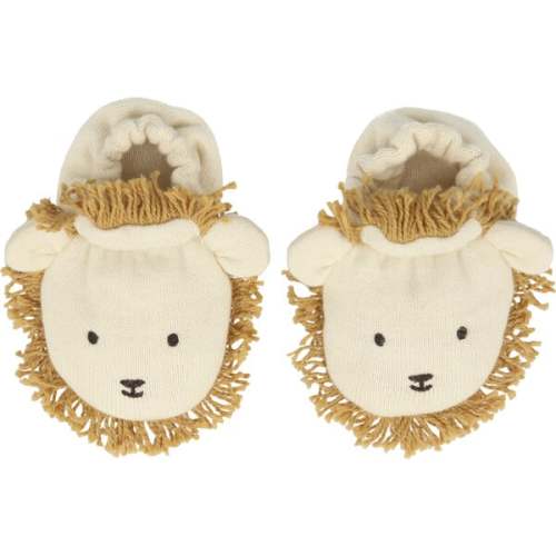 Lion Baby Booties - Meri Meri | Maisonette