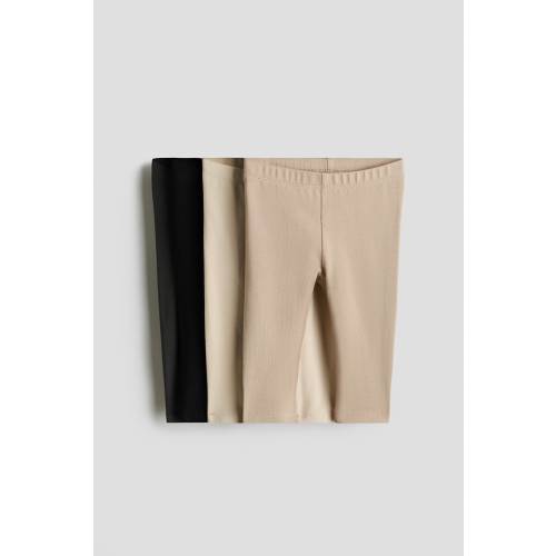 4-PACK COTTON JERSEY LEGGINGS