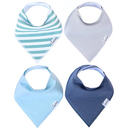 Amazon.com: Copper Pearl Baby Bandana Drool Bibs for Drooling and Teething 4 Pack Gift Set “Oxford Set : Baby