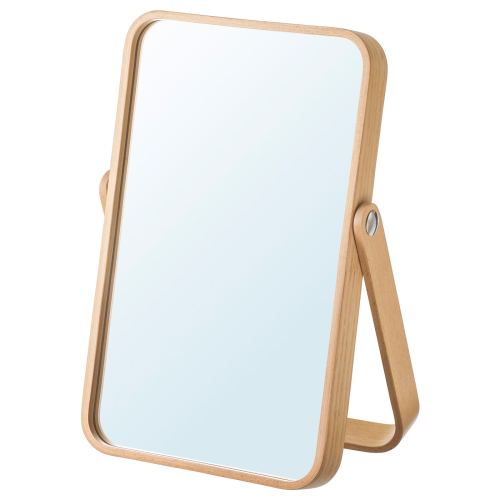 IKORNNES Table mirror - ash 10 5/8x15 3/4 "