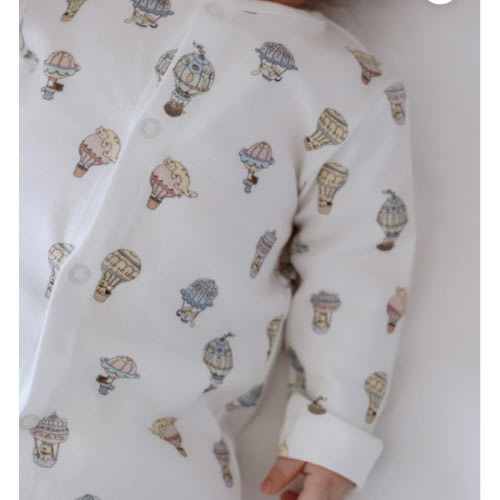 Baby Footed Onesie - Cappadocia