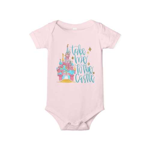 Disney Magical Castle Infant Onesie - Take Me to the Castle, Baby Shower Gift, Newborn Gift, First Birthday, Disney Princess