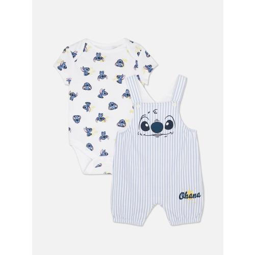 Disney’s Stitch Bodysuit and Overalls