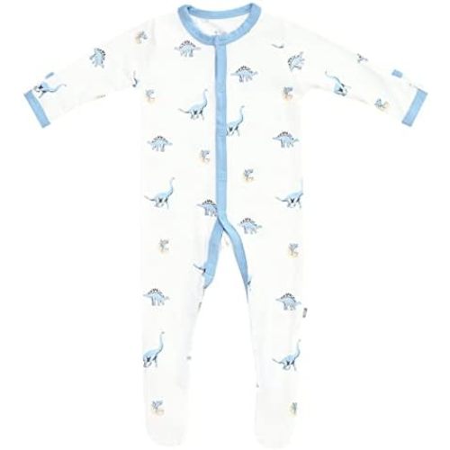 KYTE BABY Unisex Footie, Rayon Made From Bamboo, Snap Closure,0-24 Months