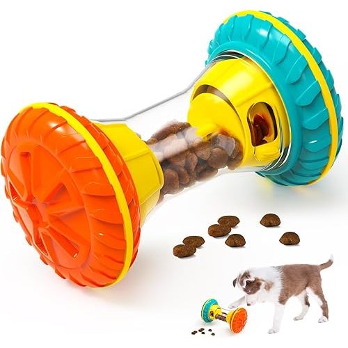 Interactive Dog Puzzle Toys for Boredom, Dogs Enrichment Toy to Keep Them Busy, Treat Dispensing Slow Feeder