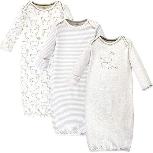 Touched by Nature Baby Organic Cotton Gowns 0-6 Months