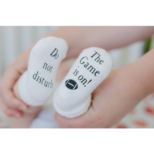 Football Gift for Baby, Football Baby Shower Gift, Unisex Baby Shower Gift, Baby Socks,  Beer Gifts, Baby Gift, Gift for Baby, Gifts for Dad