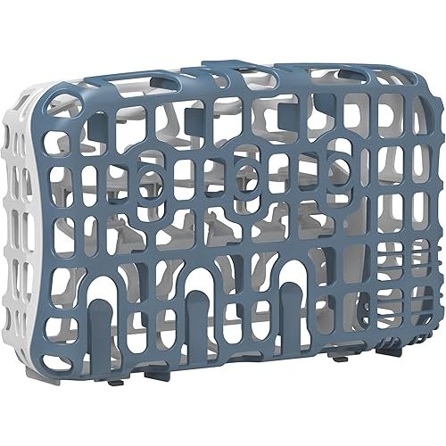 Dr. Brown's Dishwasher Basket for Small Baby Bottle Parts, Pacifiers, and Accessories, Clean, Store and Organize Newborn Essentials, BPA free,(Colors May Vary)