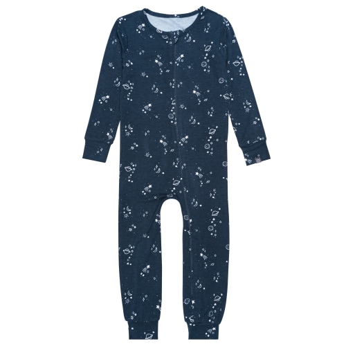 Modern Moments by Gerber Toddler Neutral Super Soft One-Piece Pajama, Sizes 12M-5T