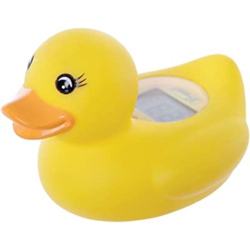 Dreambaby Baby Bath & Room Thermometer - Floating Toy Temperature Safety Monitor - Yellow Duck