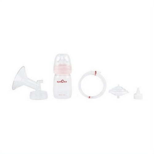 Spectra Premium Breast Milk Pump Accessory Kit with Baby Bottles Medium 24mm