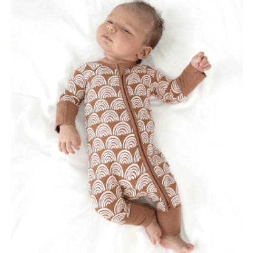 Rust Rainbows Zippy - Little Sleepies