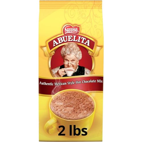 Nestle Abuelita Hot Cocoa, Authentic Mexican Hot Chocolate, Instant, Bulk for Schools and Holiday Parties, 2 lb Bag
