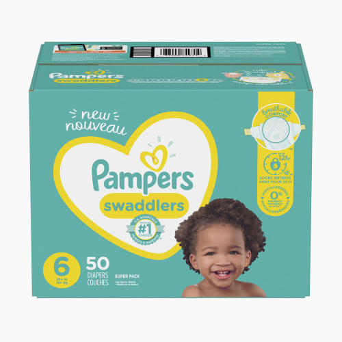 Pampers Swaddlers Disposable Diapers - Size 6, 50 Count