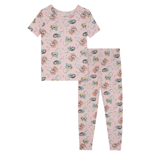The Powerpuff Girls Toddler Unisex 2-Piece Pajama Set, Sizes 12M-5T, Super-Soft, Snug Fit