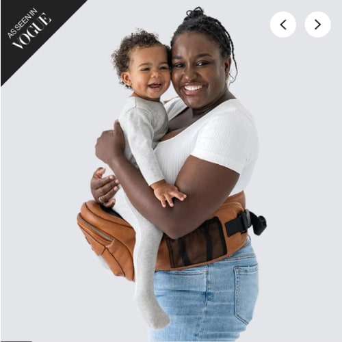Tushbaby Hip Carrier in “Cognac”