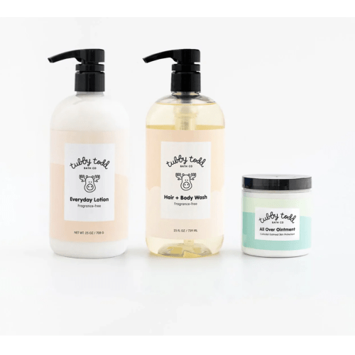 The Regulars Bundle | Tubby Todd Bath Co. (Fragrance Free, 25oz)