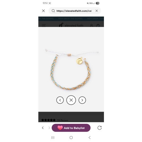 Courage | String Bracelets | Christian Jewelry | Elevated Faith