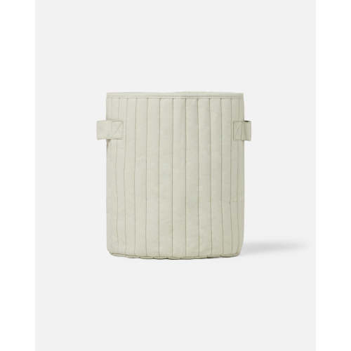 Quilted Storage Basket - Sage