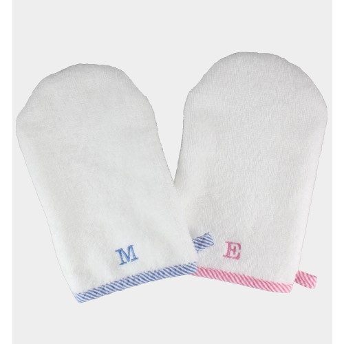 Baby Bath Wash Mitt, Baby Washcloth Set, Monogrammed Baby Washcloth, Baby Bath Set