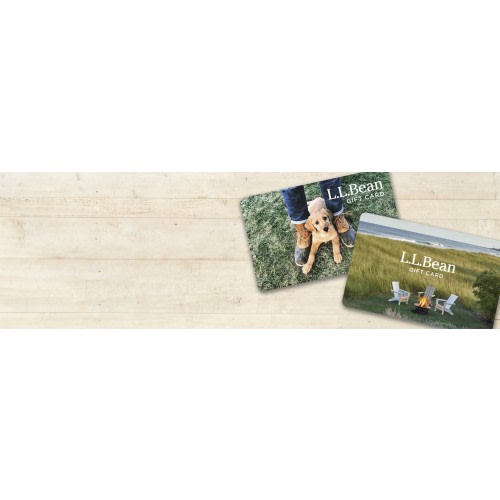 L.L.Bean Gift Cards and e-Gift Cards: Delivered FREE by Mail or Email