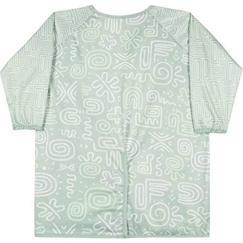 Bibbrella Premium Baby Led Weaning Bib - Full Coverage with Lap Protection - Water-Resistant Long Sleeve Smock