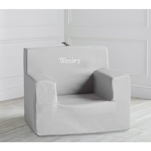 Modern Gray Twill Anywhere Chair®