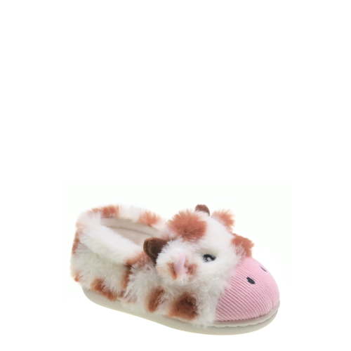 Wonder Nation Baby Girls Farm Animal Slippers