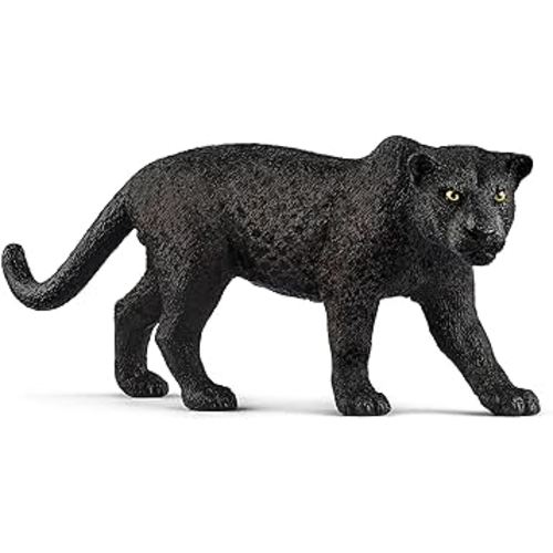 Schleich Wild Life Realistic Prowling Black Panther Figure - Jungle Animal Figure for Kids, Perfect Durable Toy for Fun and Imaginative Adventures, Gift for Boys and Girls Ages 3+