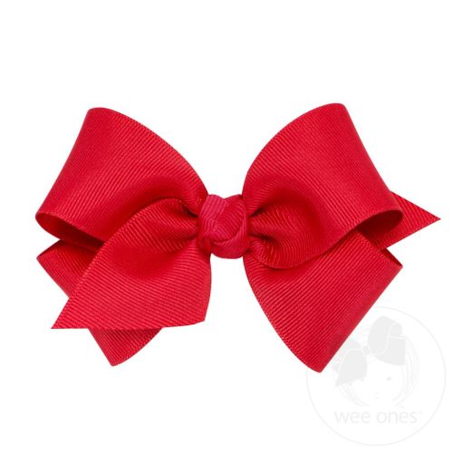 Small Classic Grosgrain Hair Bow (Knot Wrap)