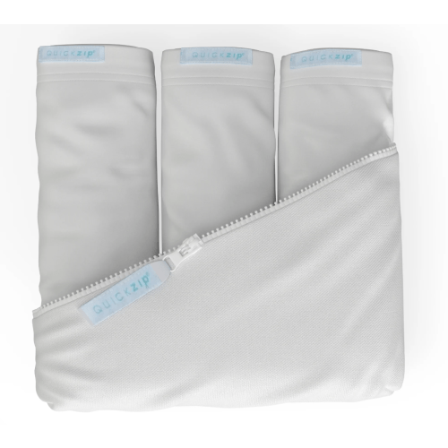 Crib Zip Sheet Starter Pack - Crib 3-Pack / blush