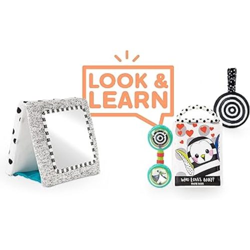 Sassy Look & Learn Baby Box - 0+ Months
