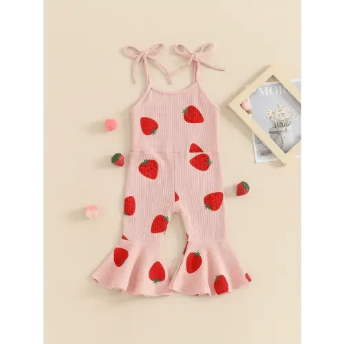 Adorable Strawberry Romper
