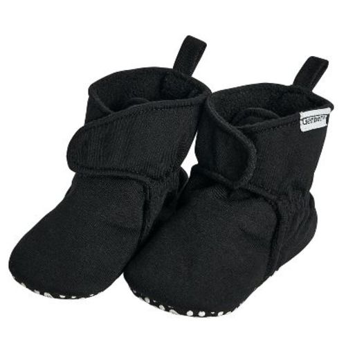 Gerber Baby Soft Booties - Pink/White - 6-9 Months