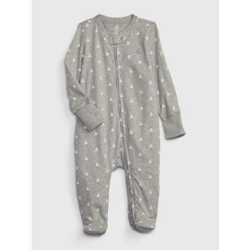 Baby First Favorites One-Piece in grey, size: 0-3 M