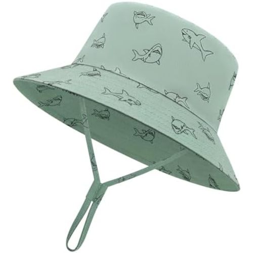 Baby Sun Hat Baby Boy Hats Toddler Hat UPF 50+ Bucket Hat for Baby Girls Infant Beach Hat with Wide Brim Kids Caps