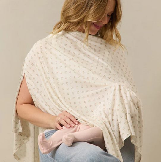 Blush Floret Nursing Cover